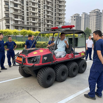 救援生命水陆两栖救援车动力强劲车身灵巧水陆两栖车